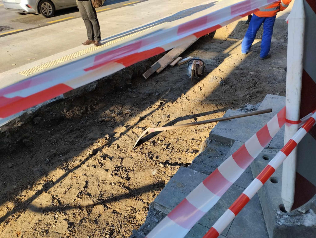 Przystanek na Puławskiej zniknął