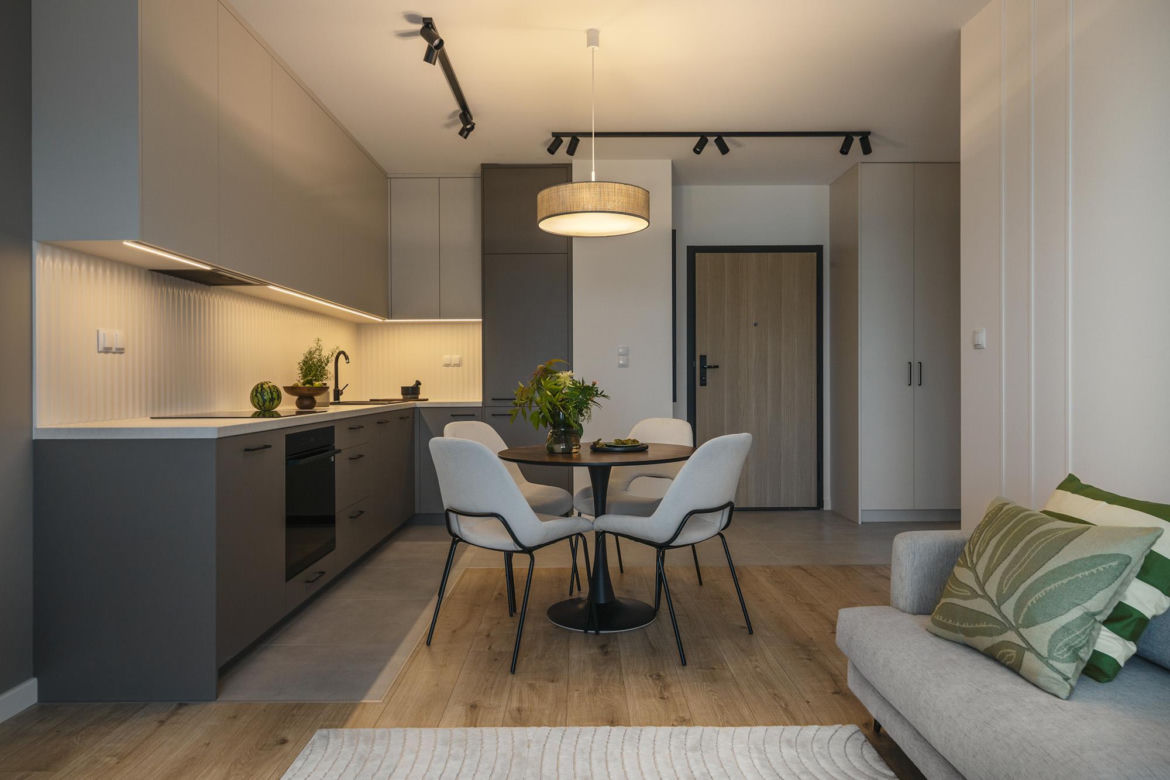 Mieszkanie na Białołęce - projekt Decoroom