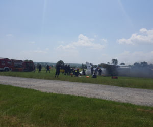 Uszkodzony samolot i awaryjne lądowanie! Ogromna akcja służb na lotnisku