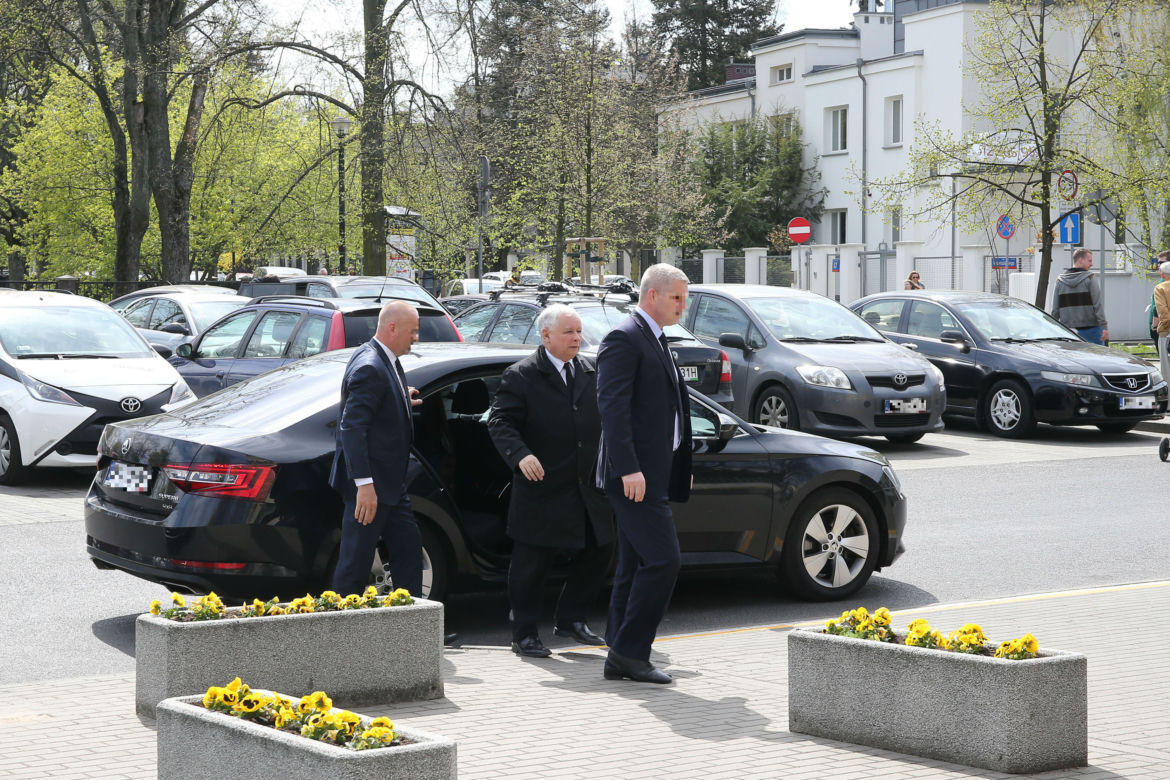 Wielka Sobota Jarosława Kaczyńskiego
