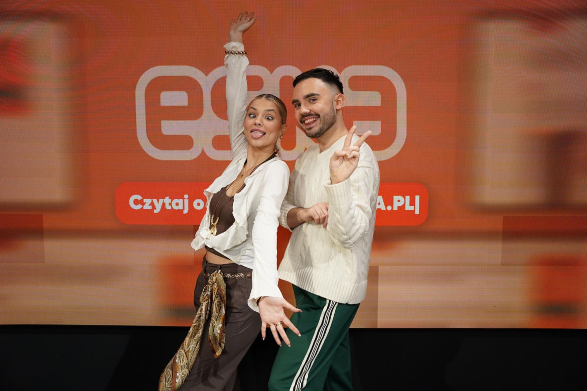 Julia Żugaj w "Gwiazdy przejmują ESKA.pl"