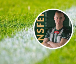 Doświadczony defensor w Olimpii Grudziądz. To wychowanek Arki Gdynia 