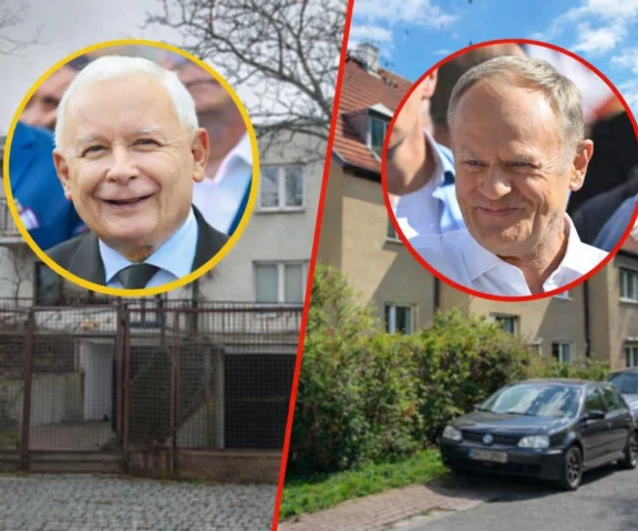 Zaglądamy do domów Kaczyńskiego i Tuska. Jak mieszkają?