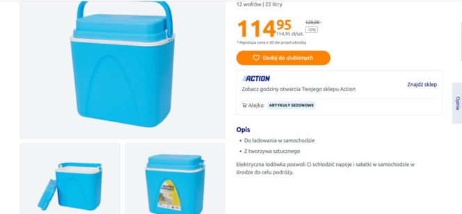 To obowiązkowy produkt każdej wakacyjnej wyprawy. W Action kupisz go już za 114 złotych, w Media Expert kosztuje prawie 400!