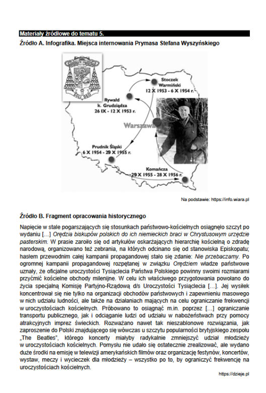 Matura 2021 historia rozszerzona  - arkusz