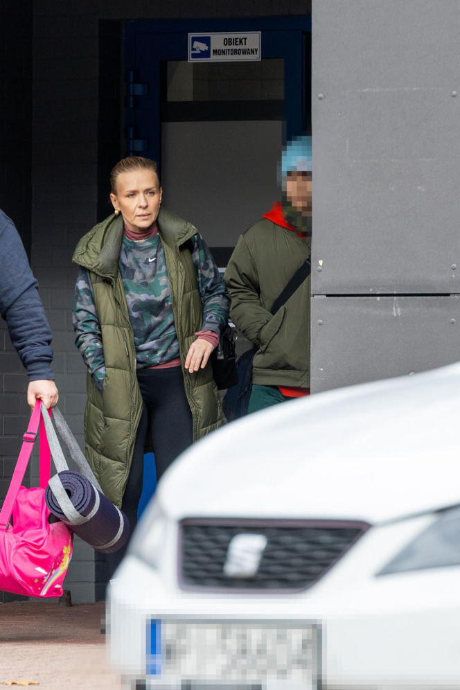 Aneta Zając na łyżwach