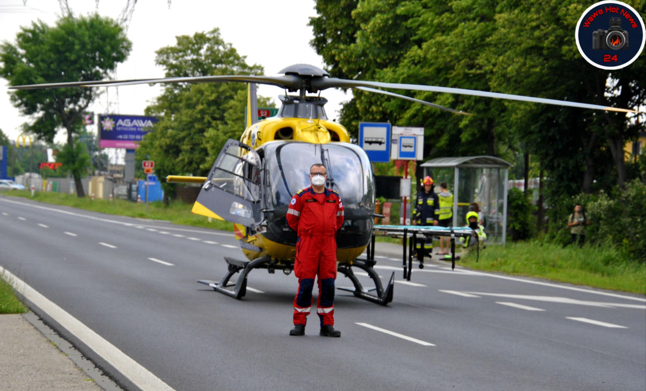 Wypadek w Jawczycach