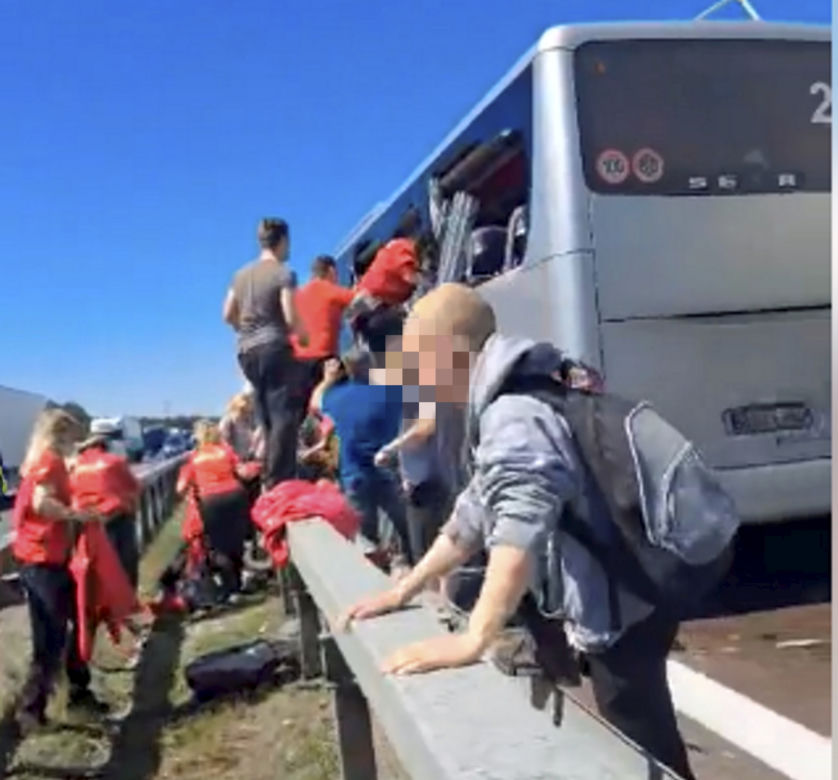 Wypadek polskiego autokaru w Niemczech