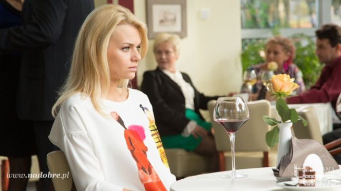 Na dobre i na złe odc. 549. Agata Woźnicka (Emilia Komarnicka)