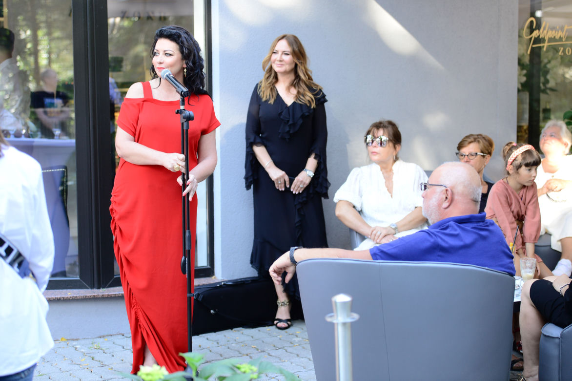 Gwiazdy na otwarciu kawiarni Doroty Goldpoint w Juracie