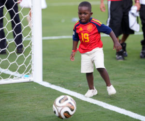 Lamine Yamal i jego brat Keyne