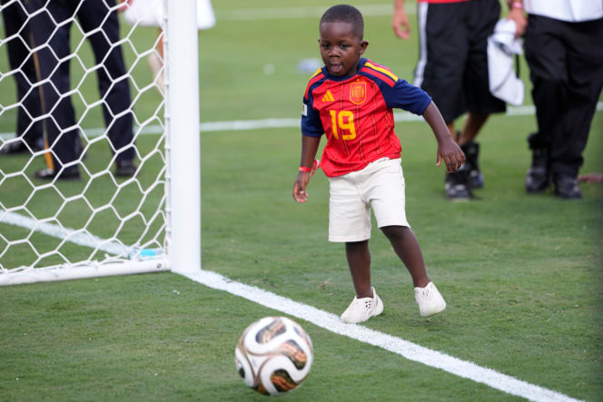 Lamine Yamal i jego brat Keyne