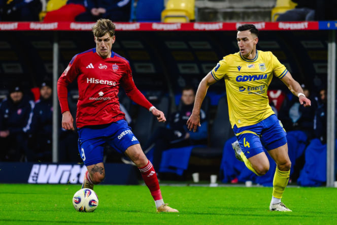 Mecz Ekstraklasy Arka Gdynia - Raków Częstochowa