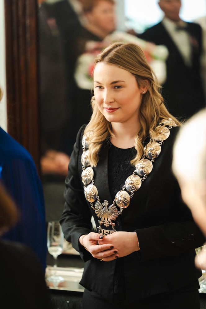 Złoty Gody par małżeńskich w Siedlcach - wręczenie pamiątkowych medali