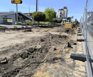 Remont ulicy Święciechowskiej w Lesznie kwiecień 2026