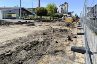 Remont ulicy Święciechowskiej w Lesznie kwiecień 2026