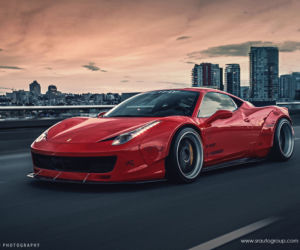 Ferrari 458 Italia po tuningu Liberty Walk Performance