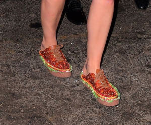 Katy Perry przebrana za sałatę