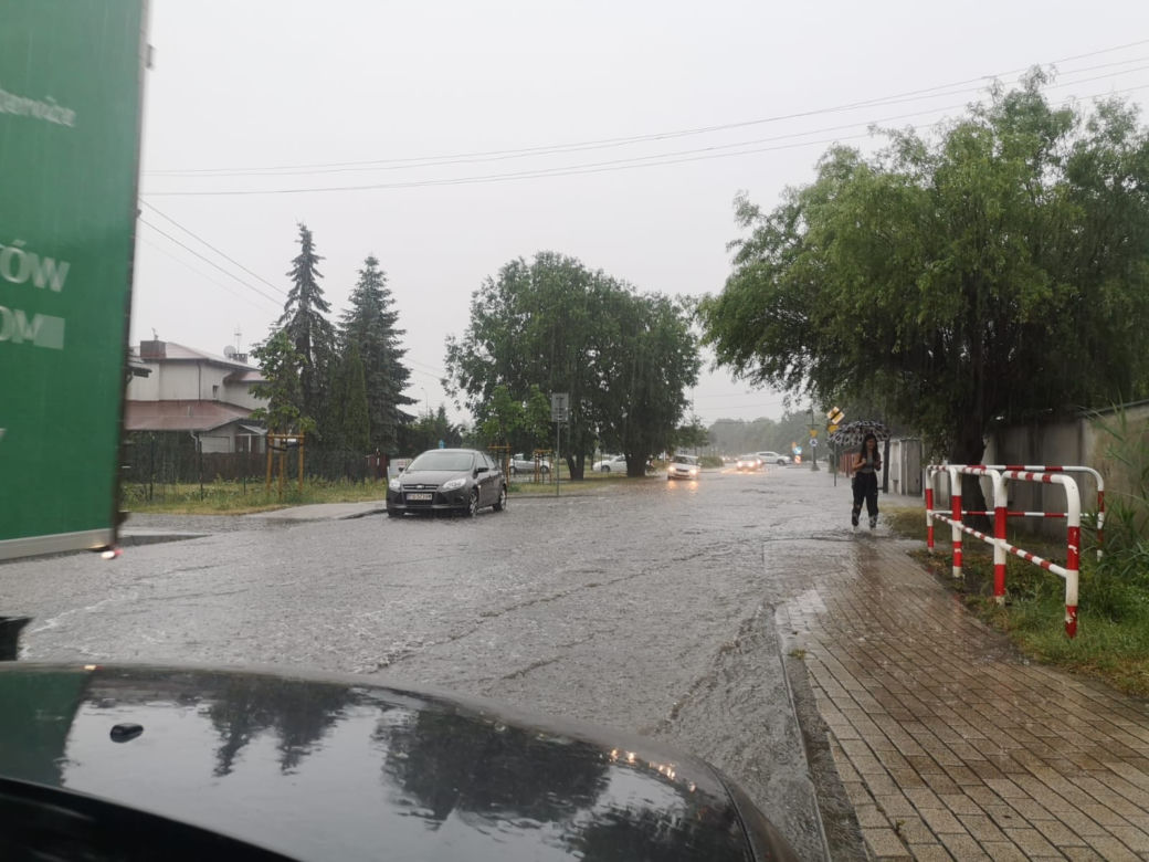 Zalany Poznań i okolice