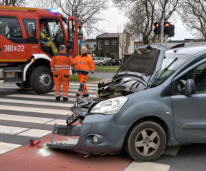 Wypadek na Konstytucji 3 Maja w Lesznie