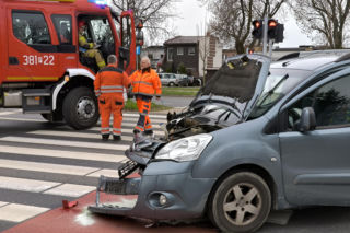 Wypadek na Konstytucji 3 Maja w Lesznie