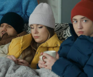 Barwy szczęścia odc. 3401. Asia (Anna Gzyra), Agata (Natalia Zambrzycka), Ignacy (Olaf Staszkiewicz), Emil (Artem Malaszczuk)