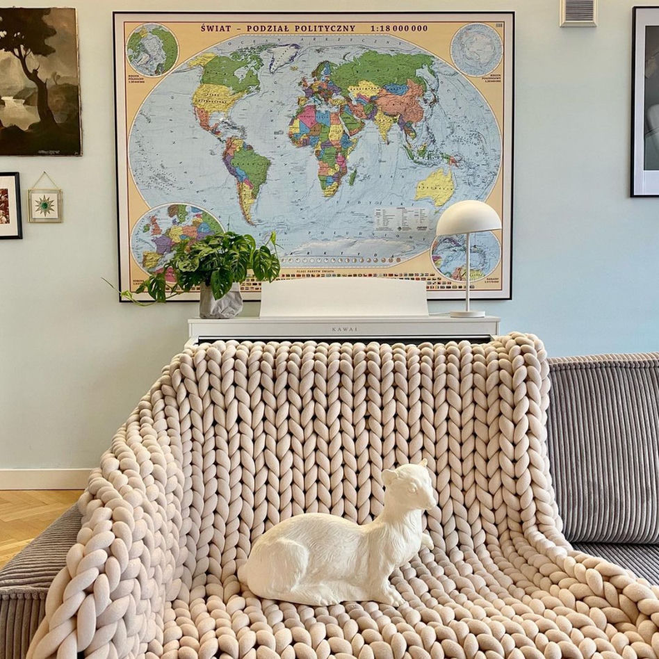 Koc, kot i mapa