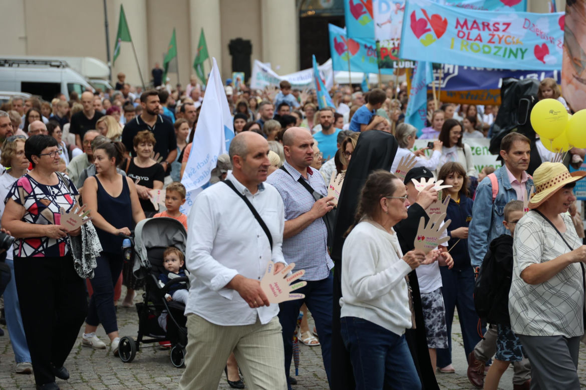 Ulicami Lublina przeszedł Marsz dla Życia i Rodziny 2025