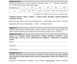 ARKUSZE CKE - Matura chemia - poziom podstawowy i rozszerzony 2019