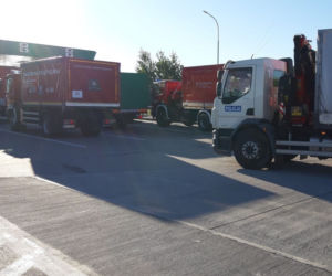 Polska pomoc trafiła na Białoruś. Konwój przekroczył podlaską granicę