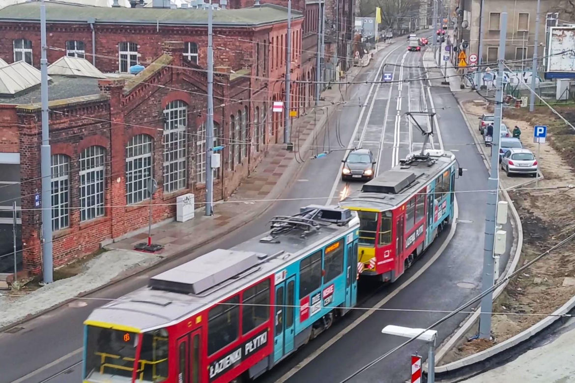 Tramwaje wróciły na ul. Kolumba