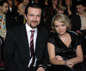 Tomasz Kot z żoną
