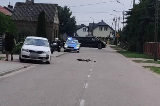 10-latek wjechał hulajnogą pod koła Skody