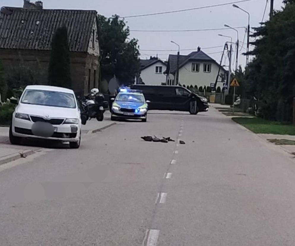 10-latek wjechał hulajnogą pod auto. Nie miał kasku i uprawnień