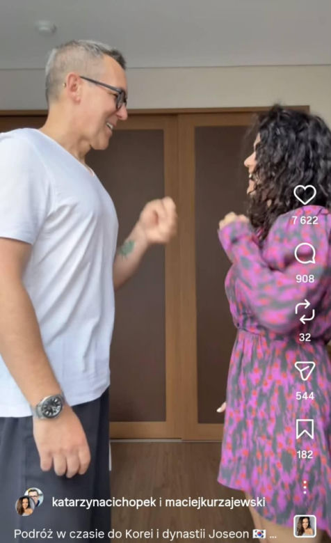 Kasia Cichopek i Maciej Kurzajewski