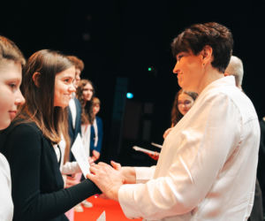 Najzdolniejsi uczniowie odebrali stypendia Prezydenta Miasta Siedlce