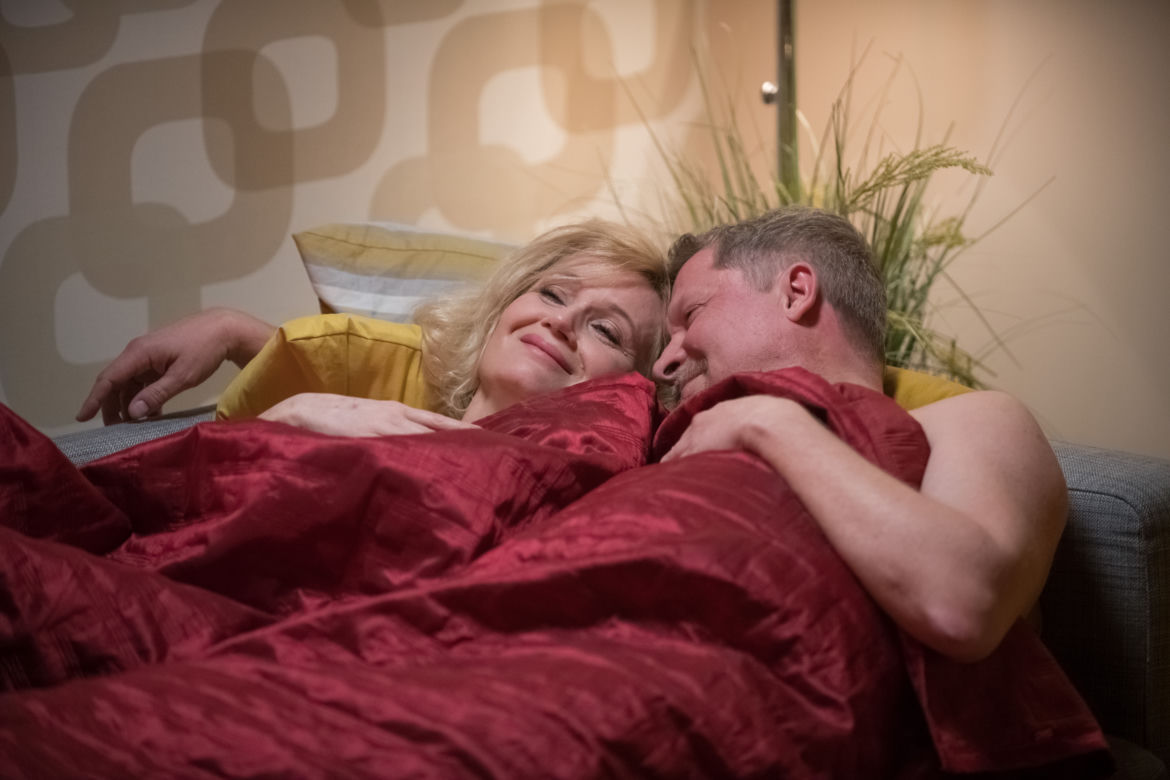 Na Wspólnej odc. 2735. Danka (Lucyna Malec), Janusz (Janusz Zadura)