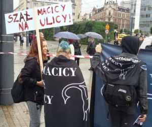 Czarny protest w Katowicach