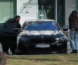 Michał Koterski z dziewczyną na spacerze