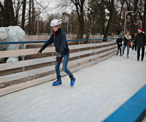 Lodowisko w Parku Jordana w Krakowie