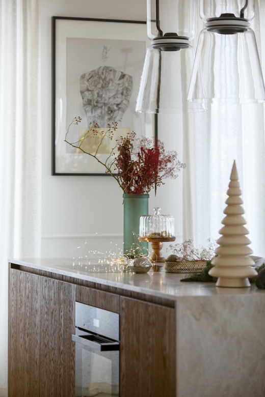 Apartament w stylu francuskim w świątecznej odsłonie