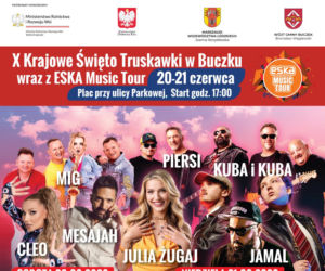 ESKA Music Tour 2026 w Buczku! Truskawkowa stolica Polski zaprasza na muzyczne wydarzenie roku!