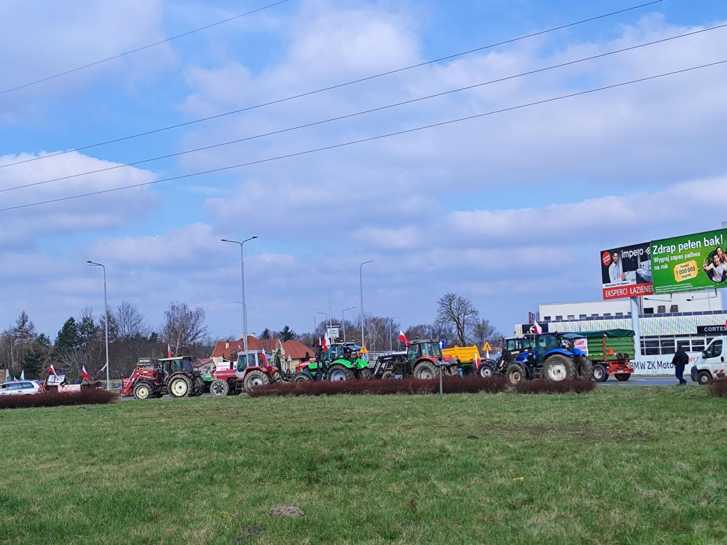 Protest rolników w Radomiu 20 marca