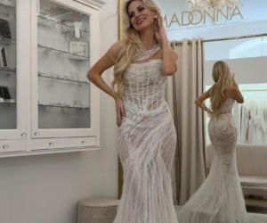 Ślub Anity i Adriana ze ŚOPW tuż-tuż. Panna młoda pokazała suknie ślubne