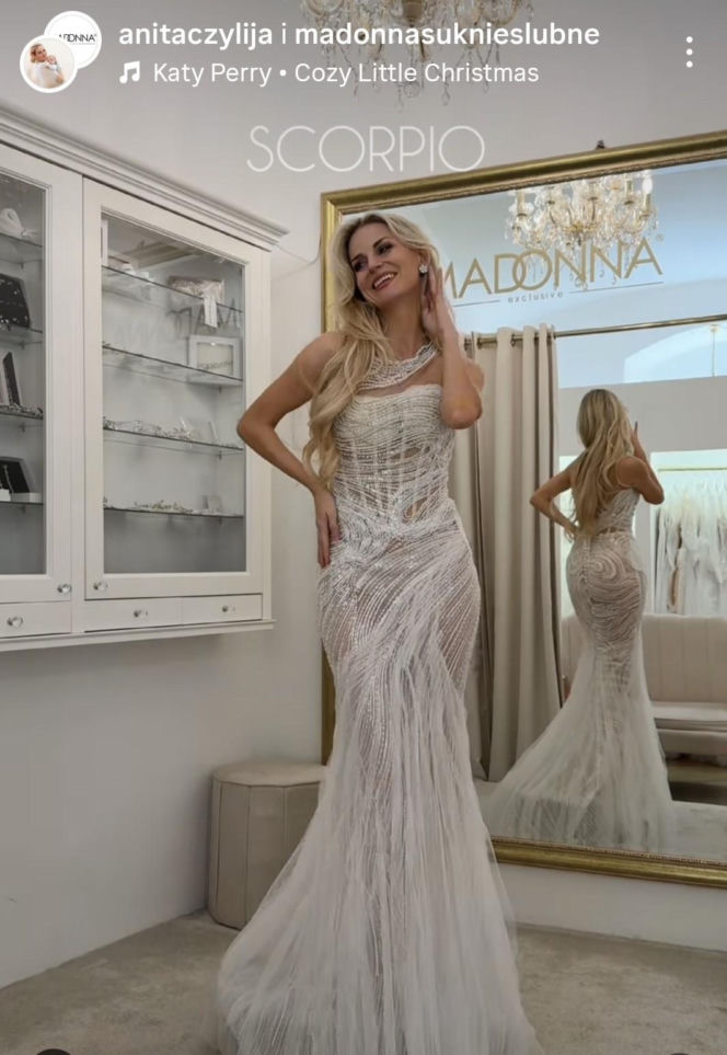 Ślub Anity i Adriana ze "ŚOPW" tuż-tuż. Panna młoda pokazała suknie ślubne