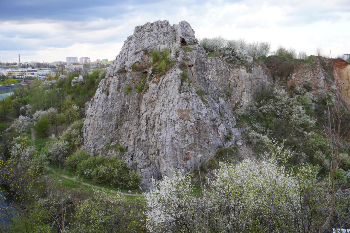 Panorama Kielc z Kadzielni