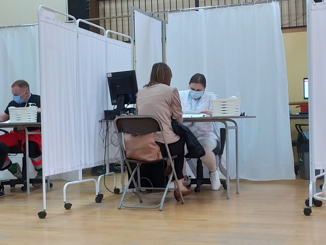 Punkt Szczepień Powszechnych w Burzynie rozpoczął działanie