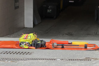 Pożar przy galerii handlowej w Warszawie. 200 osób uciekło z budynku!