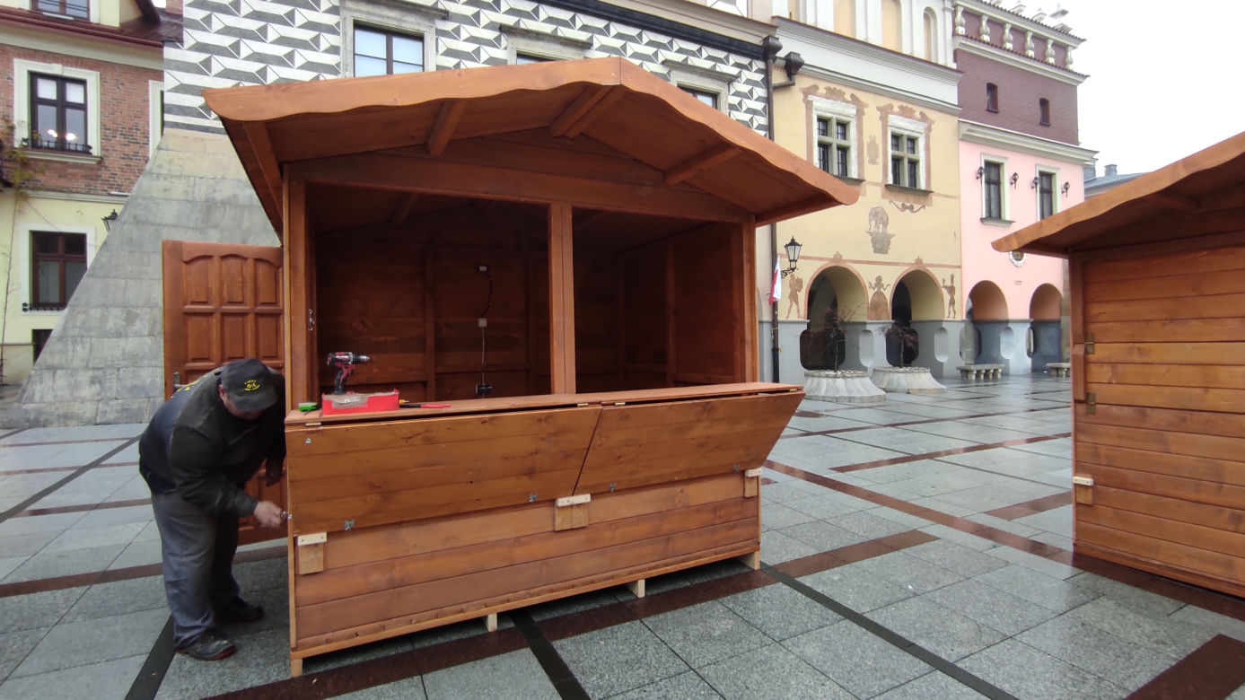 Jarmark świąteczny na Rynku w Tarnowie