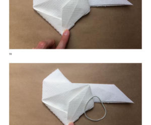 Maseczka ochronna origami - prosta, tania do szybkiego zrobienia w domu